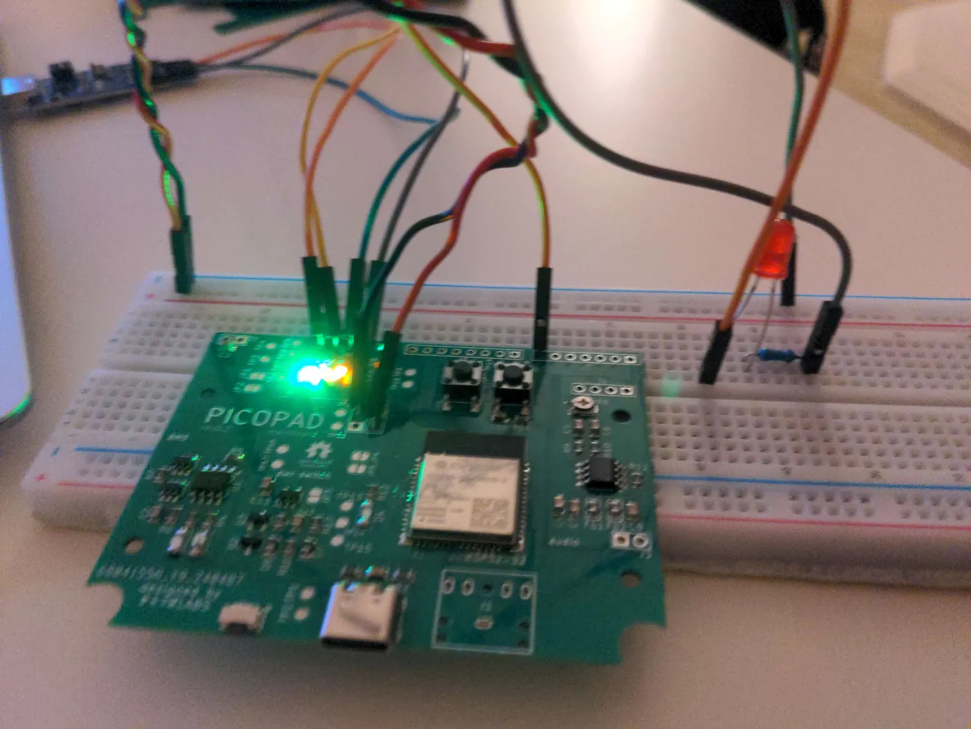 programming test for 0.2 board